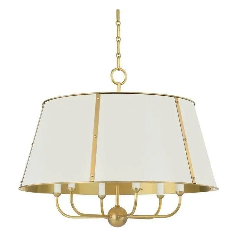 Hudson Valley Lighting - Cambridge Chandelier - MDS121-AGB/OW | Montreal Lighting & Hardware