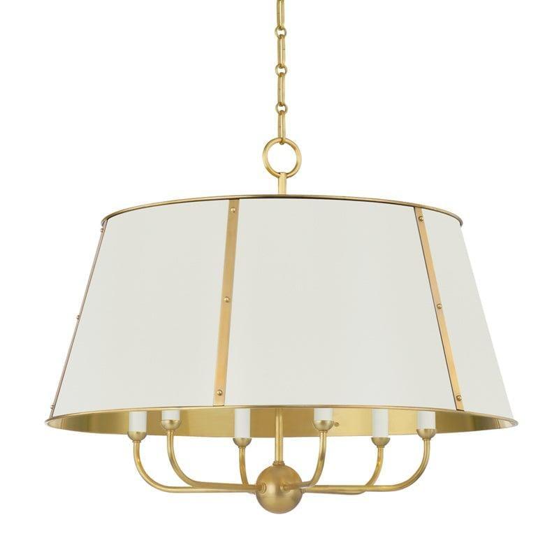Hudson Valley Lighting - Cambridge Chandelier - MDS121-AGB/OW | Montreal Lighting & Hardware