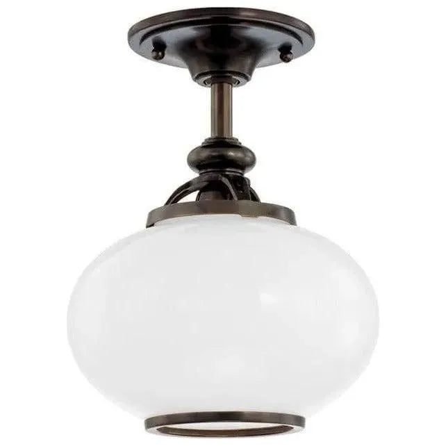Hudson Valley Lighting - Canton Semi Flush Mount - 9809F-OB | Montreal Lighting & Hardware