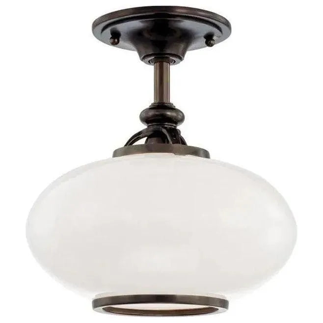 Hudson Valley Lighting - Canton Semi Flush Mount - 9812F-OB | Montreal Lighting & Hardware