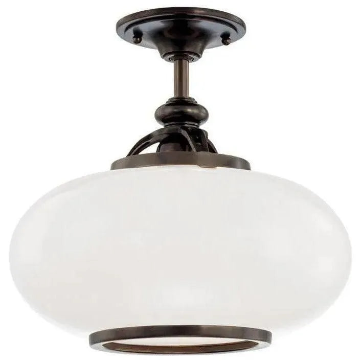 Hudson Valley Lighting - Canton Semi Flush Mount - 9815F-OB | Montreal Lighting & Hardware