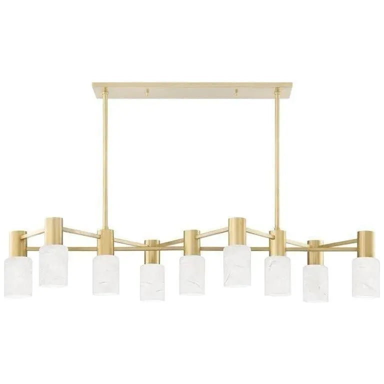 Hudson Valley Lighting - Centerport Linear Pendant - 4248-AGB | Montreal Lighting & Hardware