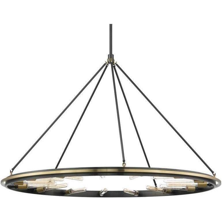 Hudson Valley Lighting - Chambers Pendant - 2758-AOB | Montreal Lighting & Hardware