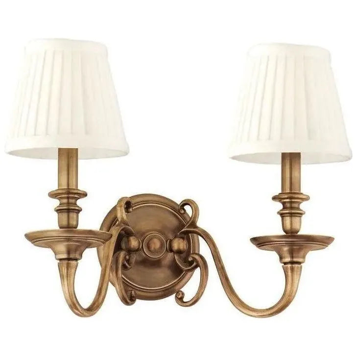 Hudson Valley Lighting - Charleston Wall Sconce - 1742-AGB | Montreal Lighting & Hardware