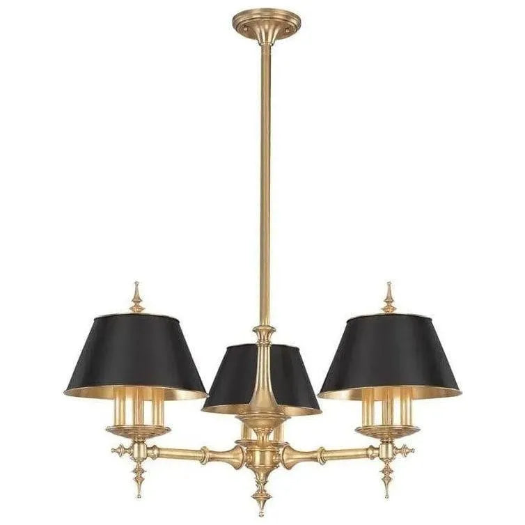 Hudson Valley Lighting - Cheshire Chandelier - 9523-AGB | Montreal Lighting & Hardware