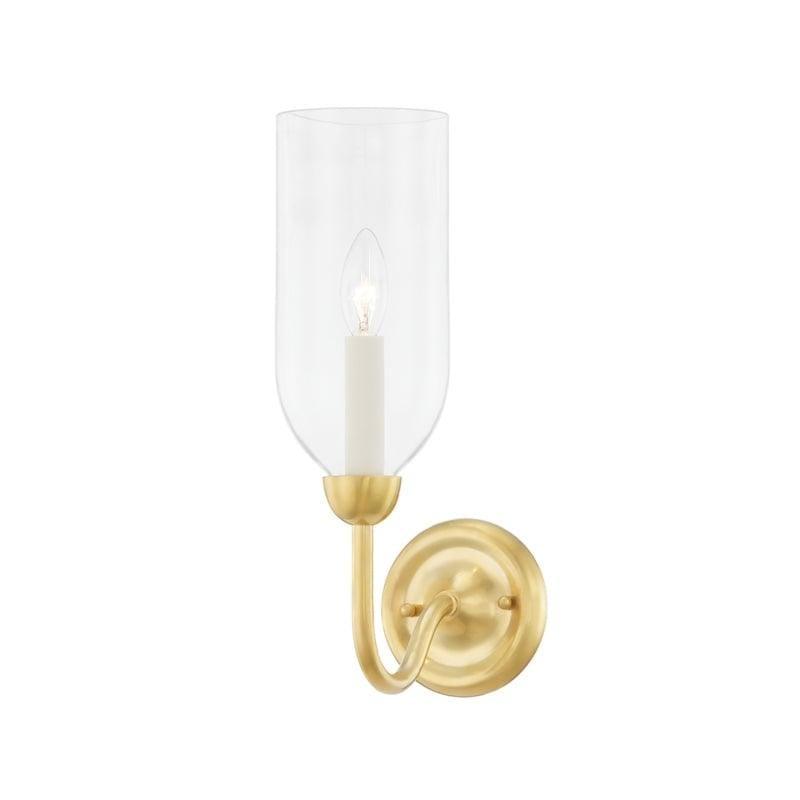 Hudson Valley Lighting - Classic No.1 Wall Sconce - MDS111-AGB | Montreal Lighting & Hardware