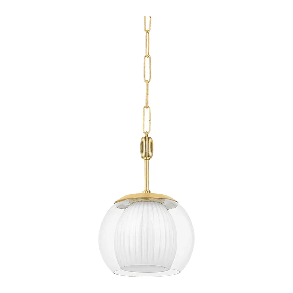 Hudson Valley Lighting - Clementon Pendant - 7310-AGB | Montreal Lighting & Hardware