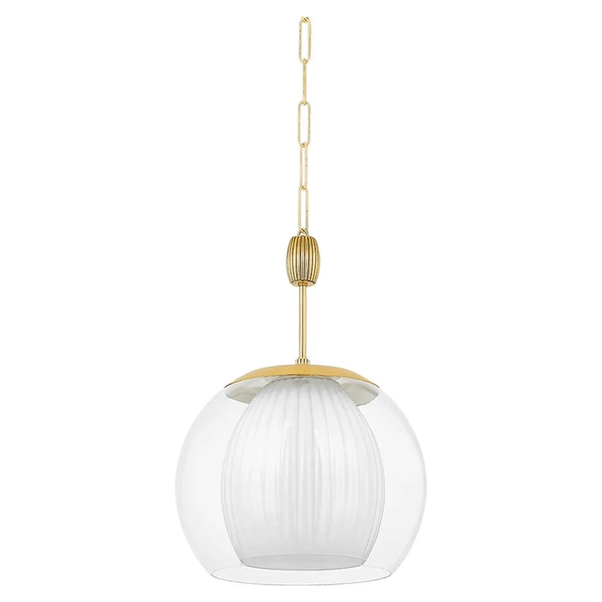 Hudson Valley Lighting - Clementon Pendant - 7317-AGB | Montreal Lighting & Hardware