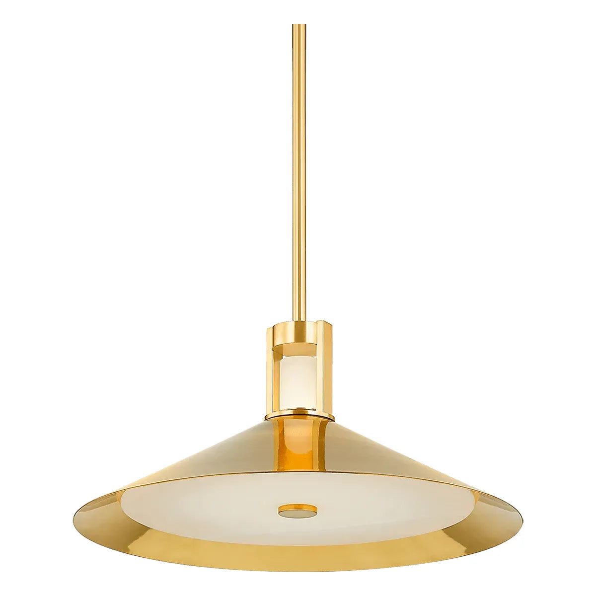 Hudson Valley Lighting - Clermont LED Pendant - 3020-AGB | Montreal Lighting & Hardware