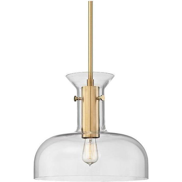Hudson Valley Lighting - Coffey Pendant - 7916-AGB | Montreal Lighting & Hardware