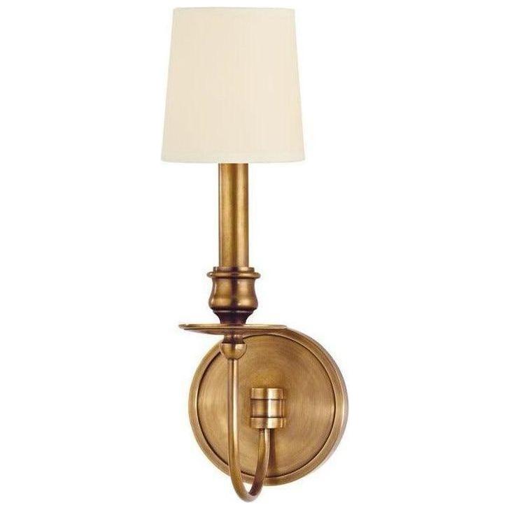 Hudson Valley Lighting - Cohasset Wall Sconce - 8211-AGB | Montreal Lighting & Hardware