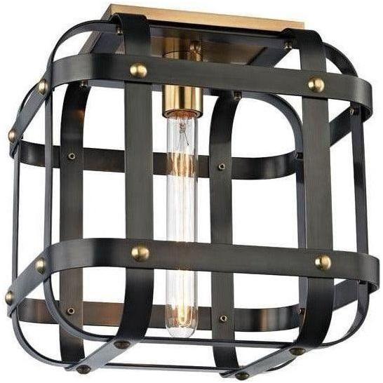 Hudson Valley Lighting - Colchester Semi Flush Mount - 6900-AOB | Montreal Lighting & Hardware