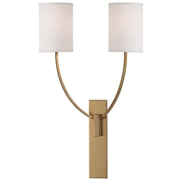Hudson Valley Lighting - Colton Wall Sconce - 732-AGB | Montreal Lighting & Hardware