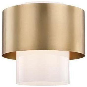 Hudson Valley Lighting - Corinth Flush Mount - 8609-AGB | Montreal Lighting & Hardware