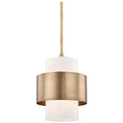 Hudson Valley Lighting - Corinth Pendant - 8611-AGB | Montreal Lighting & Hardware