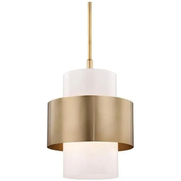 Hudson Valley Lighting - Corinth Pendant - 8615-AGB | Montreal Lighting & Hardware