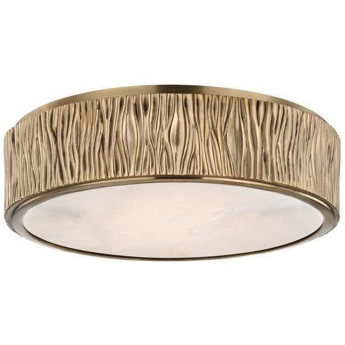 Hudson Valley Lighting - Crispin LED Flush Mount - 6213-AGB | Montreal Lighting & Hardware