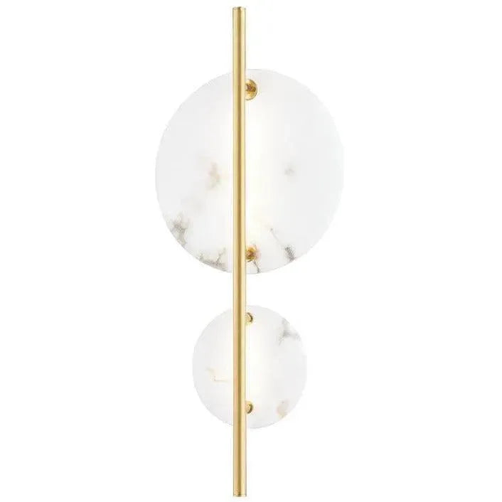 Hudson Valley Lighting - Croft LED Wall Sconce - 3400-AGB | Montreal Lighting & Hardware