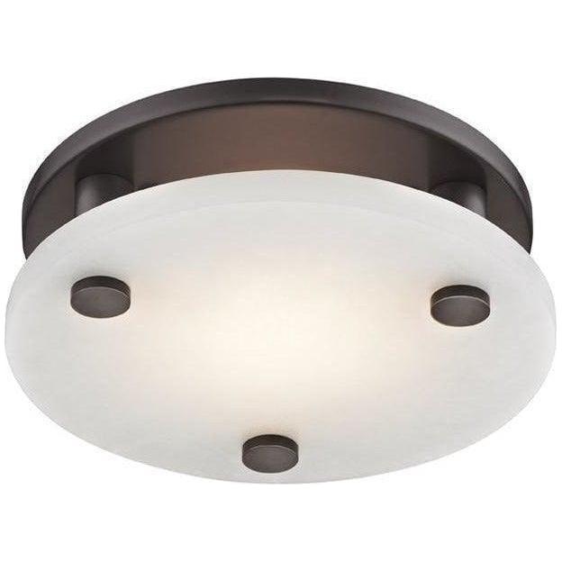 Hudson Valley Lighting - Croton LED Flush Mount - 4709-AGB | Montreal Lighting & Hardware
