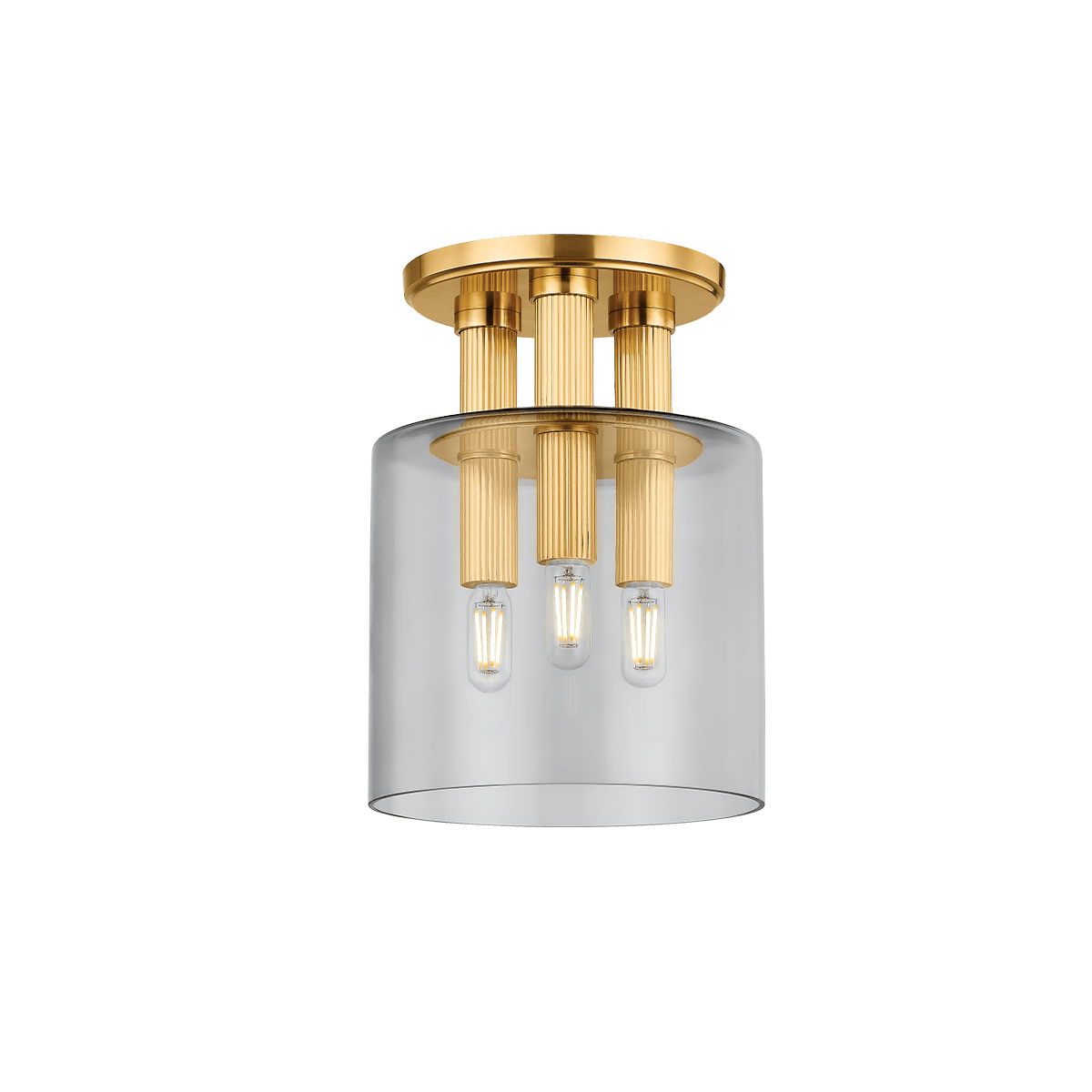 Hudson Valley Lighting - Crystler Flush Mount - 5133-AGB | Montreal Lighting & Hardware