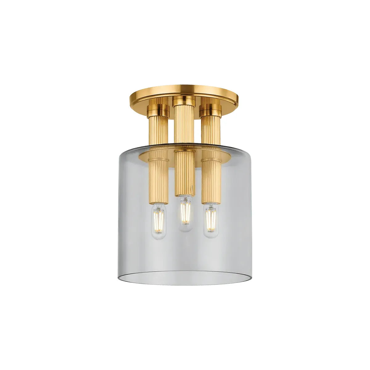 Hudson Valley Lighting - Crystler Flush Mount - 5133-AGB | Montreal Lighting & Hardware