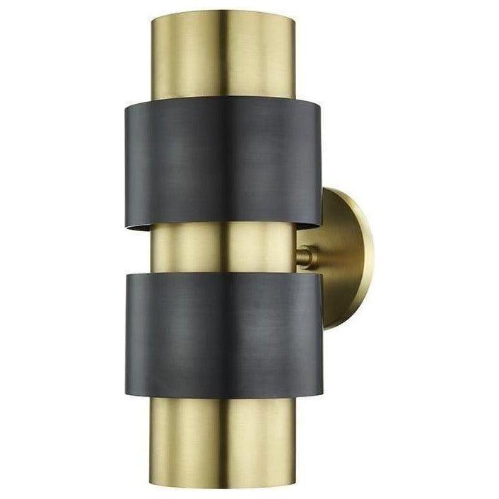 Hudson Valley Lighting - Cyrus Wall Sconce - 9420-AOB | Montreal Lighting & Hardware