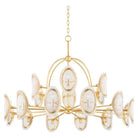 Hudson Valley Lighting - Danes Chandelier - 1550-VGL | Montreal Lighting & Hardware