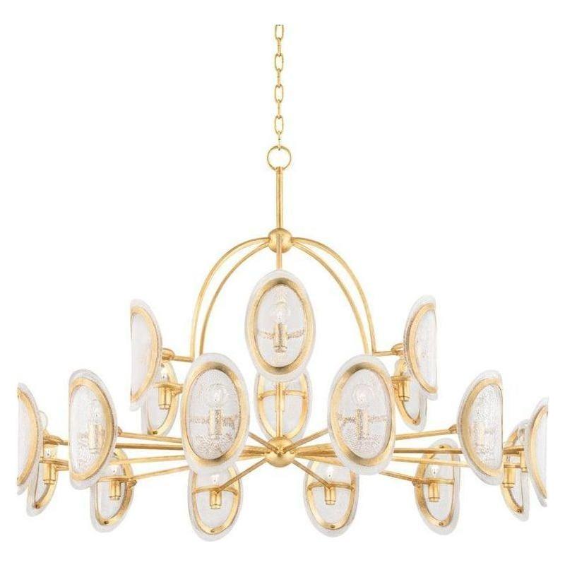 Hudson Valley Lighting - Danes Chandelier - 1550-VGL | Montreal Lighting & Hardware