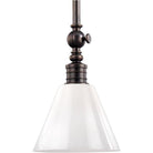 Hudson Valley Lighting - Darien Opal Shade Pendant - 9611-DB | Montreal Lighting & Hardware