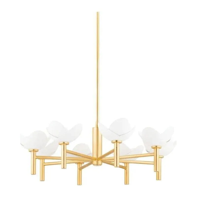 Hudson Valley Lighting - Dawson Chandelier - 3034-GL/WP | Montreal Lighting & Hardware