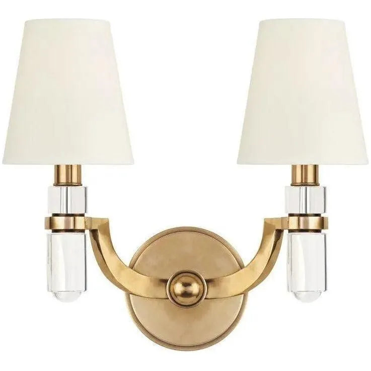 Hudson Valley Lighting - Dayton Wall Sconce - 982-AGB-WS | Montreal Lighting & Hardware