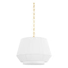Hudson Valley Lighting - Debi Pendant - BKO501-AGB | Montreal Lighting & Hardware