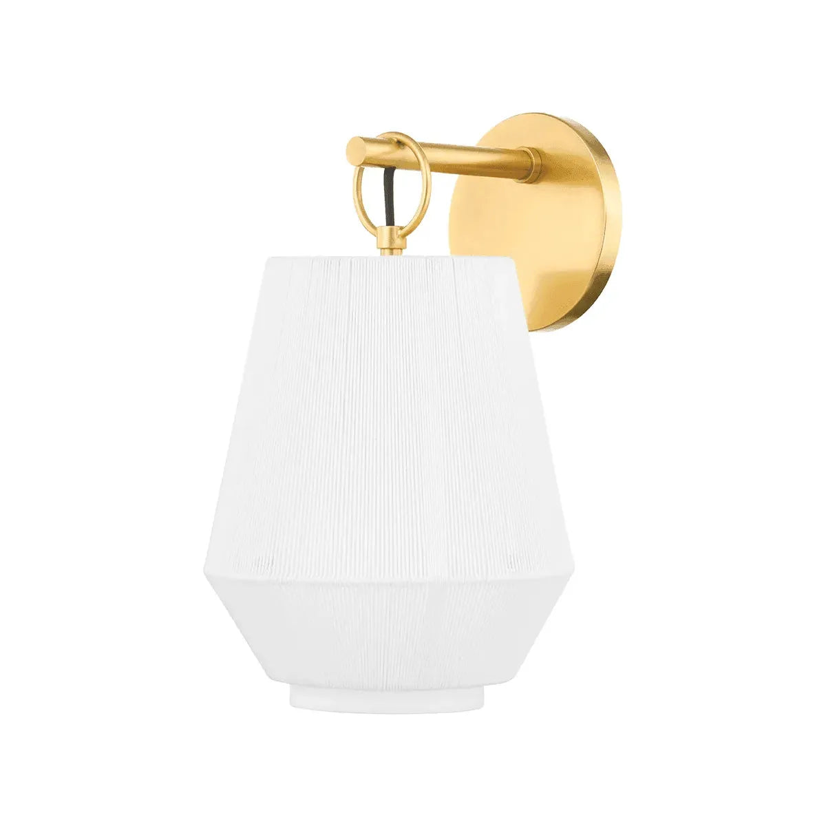 Hudson Valley Lighting - Debi Wall Sconce - BKO500-AGB | Montreal Lighting & Hardware