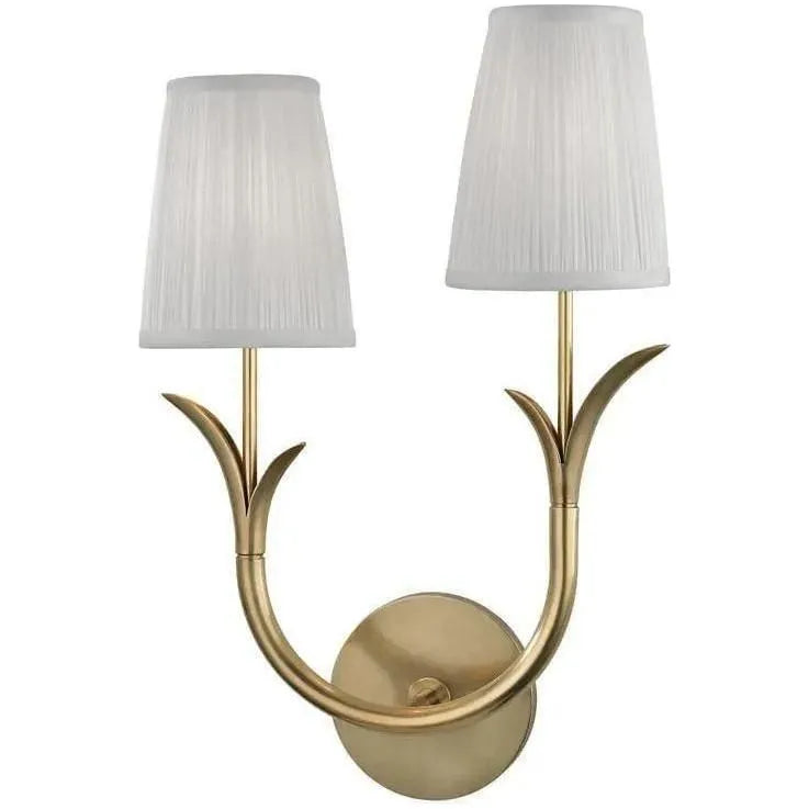 Hudson Valley Lighting - Deering Left Wall Sconce - 9402L-AGB | Montreal Lighting & Hardware