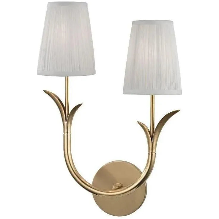 Hudson Valley Lighting - Deering Right Wall Sconce - 9402R-AGB | Montreal Lighting & Hardware