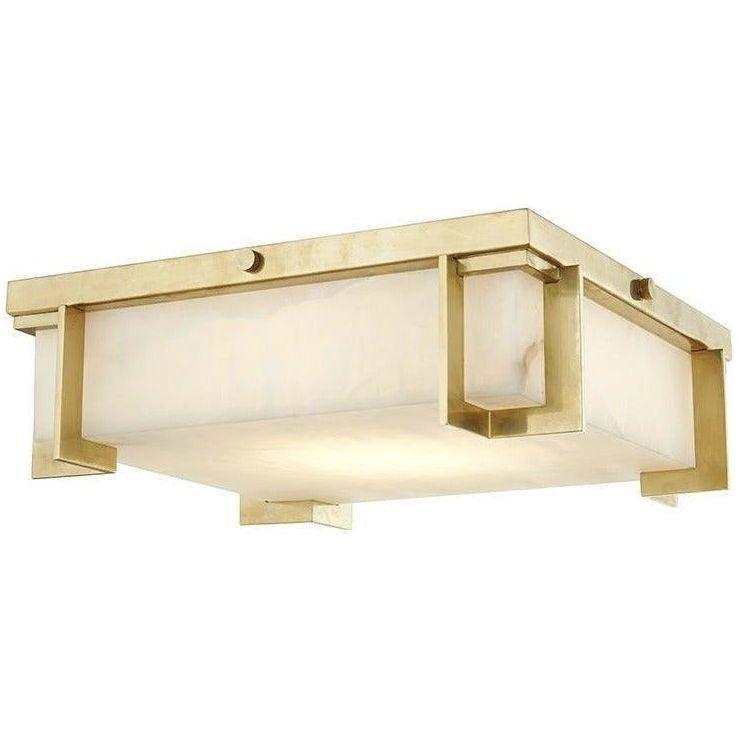 Hudson Valley Lighting - Delmar LED Flush Mount - 3913-AGB | Montreal Lighting & Hardware