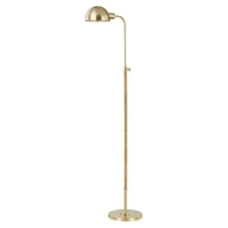 Hudson Valley Lighting - Devon Floor Lamp - MDSL521-AGB | Montreal Lighting & Hardware