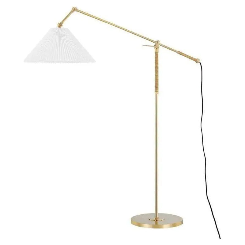 Hudson Valley Lighting - Dorset Floor Lamp - MDSL512-AGB | Montreal Lighting & Hardware