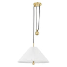 Hudson Valley Lighting - Dorset Pendant - MDS511-AGB | Montreal Lighting & Hardware