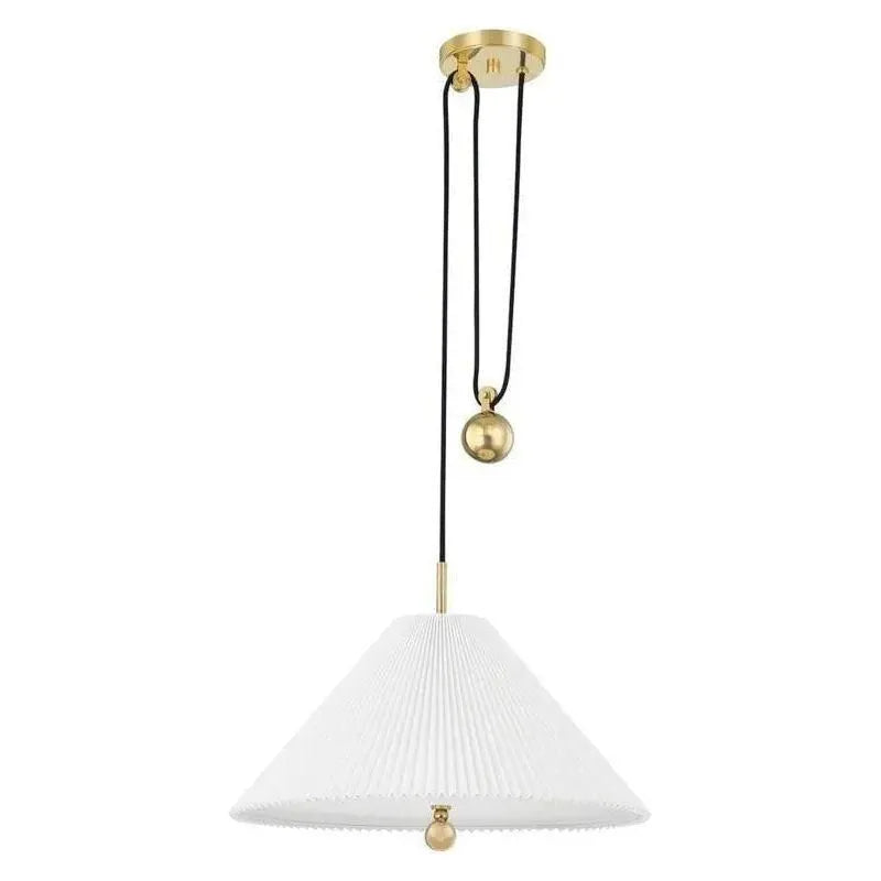 Hudson Valley Lighting - Dorset Pendant - MDS511-AGB | Montreal Lighting & Hardware