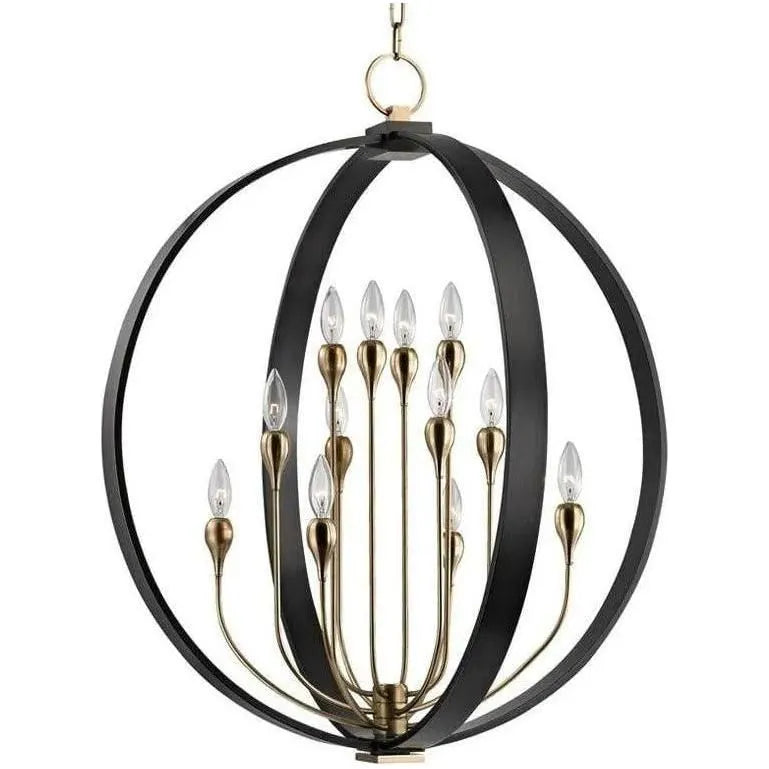 Hudson Valley Lighting - Dresden Chandelier - 6730-AOB | Montreal Lighting & Hardware