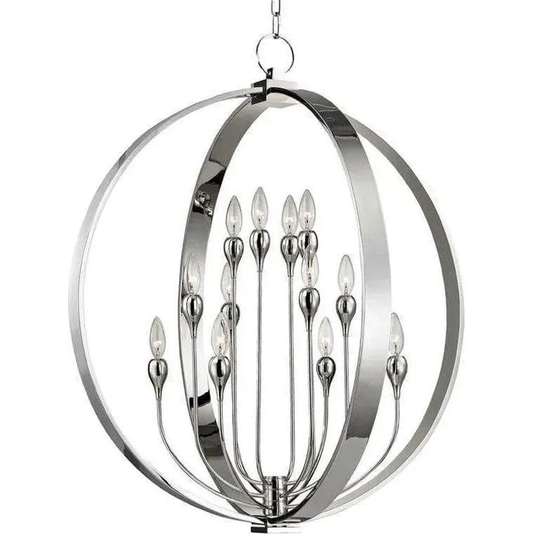 Hudson Valley Lighting - Dresden Chandelier - 6730-PN | Montreal Lighting & Hardware