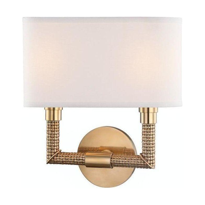 Hudson Valley Lighting - Dubois Wall Sconce - 1022-AGB | Montreal Lighting & Hardware