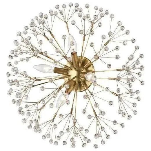 Hudson Valley Lighting - Dunkirk Flush Mount - 6000-AGB | Montreal Lighting & Hardware