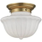 Hudson Valley Lighting - Dutchess Flush Mount - 5009F-AGB | Montreal Lighting & Hardware
