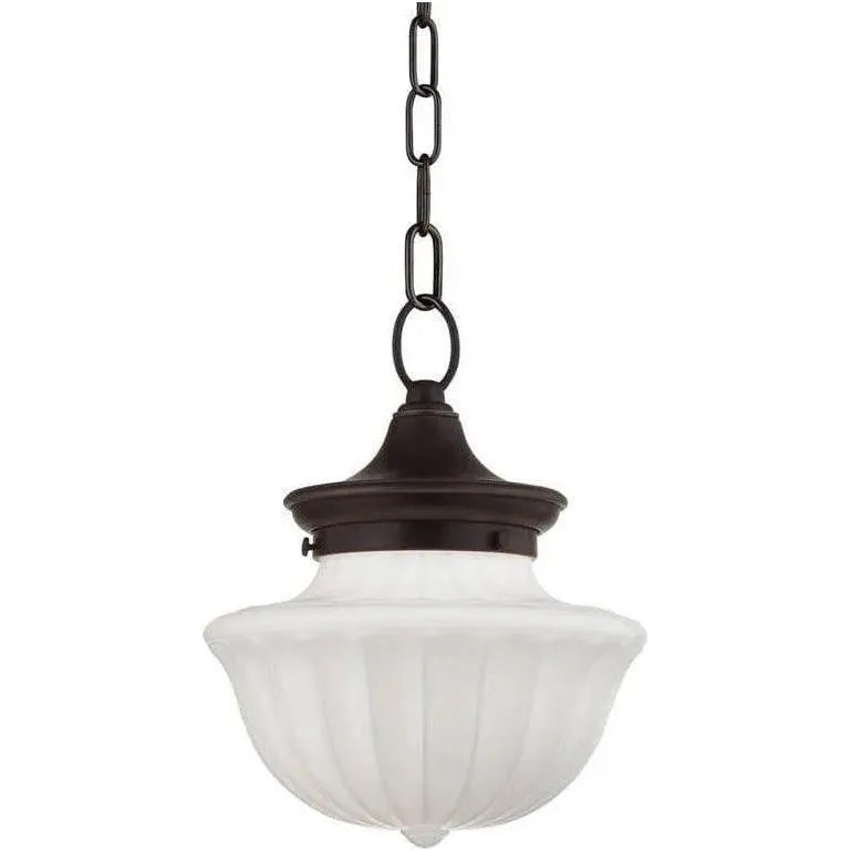 Hudson Valley Lighting - Dutchess Pendant - 5009-AGB | Montreal Lighting & Hardware