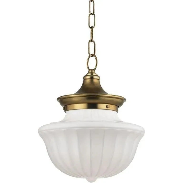 Hudson Valley Lighting - Dutchess Pendant - 5012-AGB | Montreal Lighting & Hardware