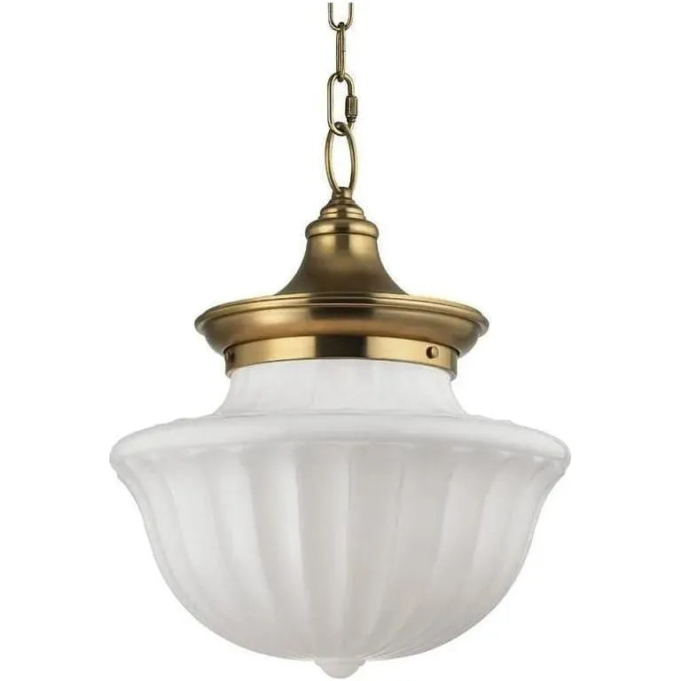 Hudson Valley Lighting - Dutchess Pendant - 5015-AGB | Montreal Lighting & Hardware