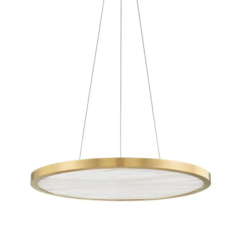Hudson Valley Lighting - Eastport LED Pendant - 6324-AGB | Montreal Lighting & Hardware
