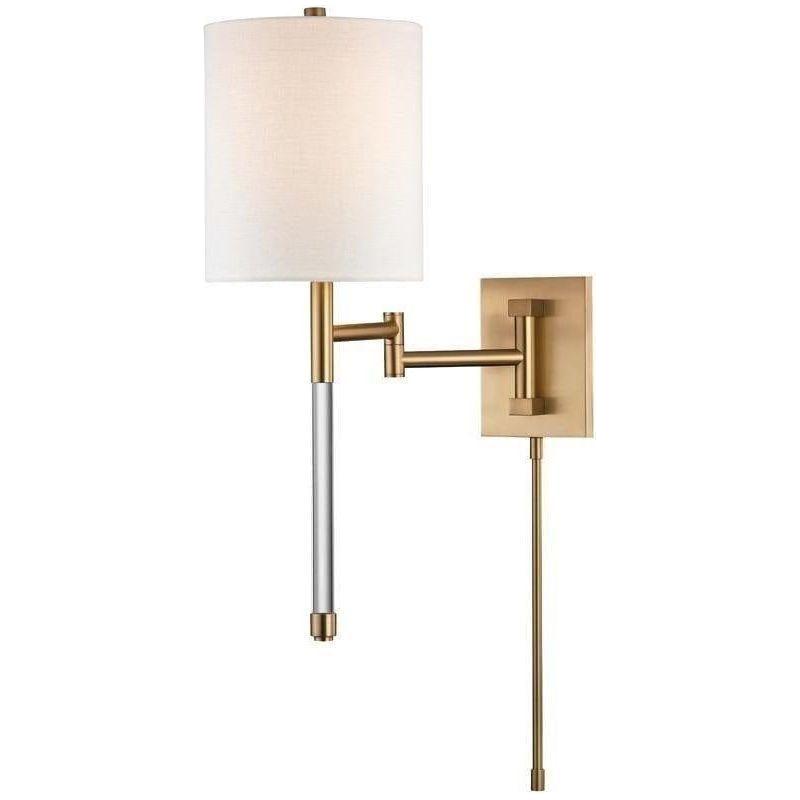 Hudson Valley Lighting - Englewood Wall Sconce - 9421-AGB | Montreal Lighting & Hardware